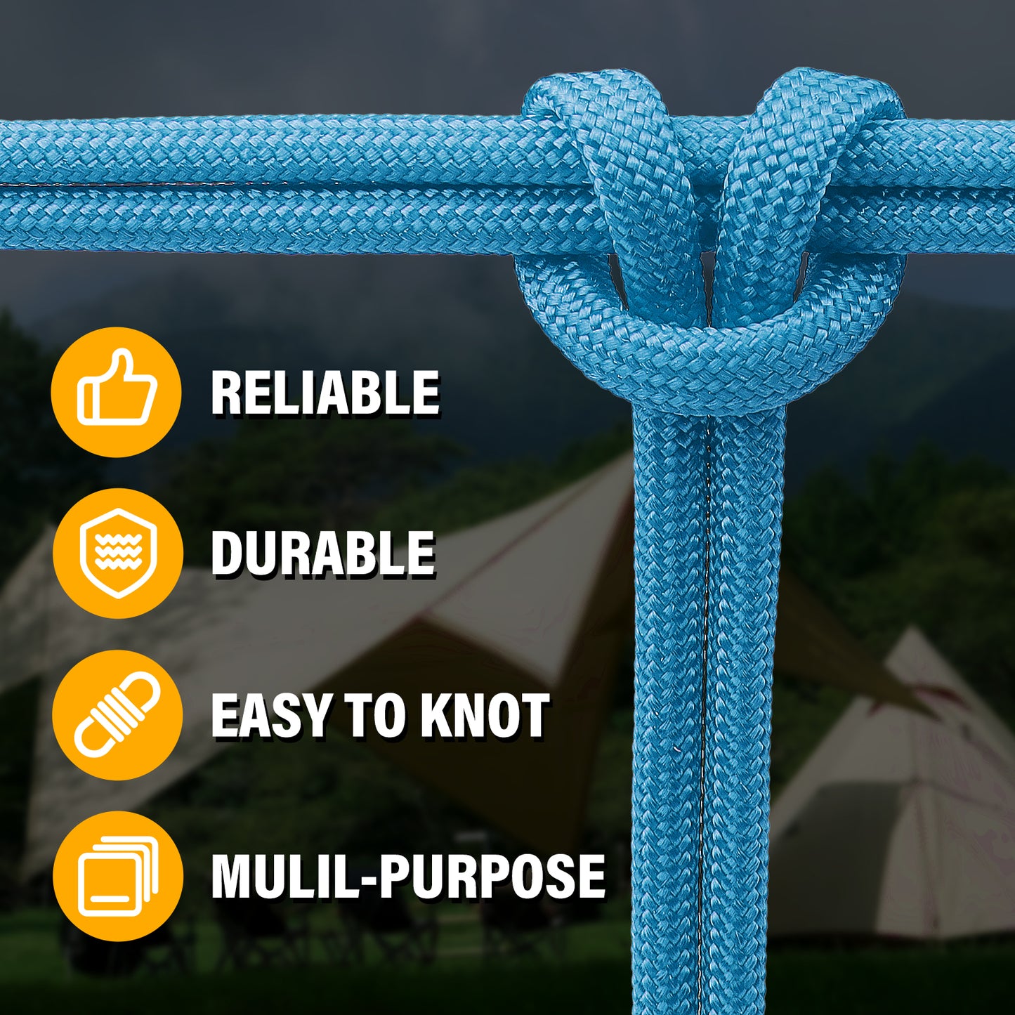 Paracord Rope 550 lb - 4MM 100ft / 200ft / 500ft / 1000ft Heavy-Duty Parachute Spool para Cord Lanyard - Outdoor Gear for Tent, Camping, Clothesline, Hiking, Fishing, Survival Bracelet